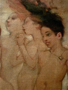 WILLETTE Adolphe,1884 - Parce Domine - Detail 150