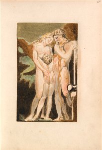 William Blake - The First Book of Urizen, Plate 18 (Bentley 21) - Google Art Project (2382789)