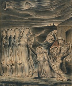 William Blake - The Parable of the Wise and Foolish Virgins - Google Art Project. Free illustration for personal and commercial use.