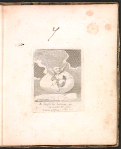 William Blake - For Children. The Gates of Paradise, Plate 8, At length for hatching ripe he breaks the shell - Google Art Project