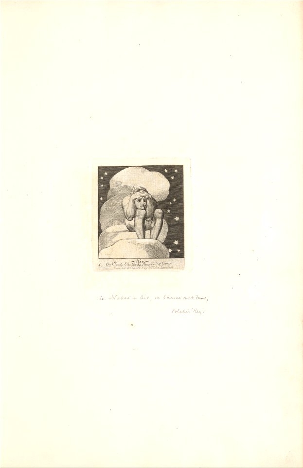 William Blake - For the Sexes- The Gates of Paradise, Plate 6, Air - Google Art Project