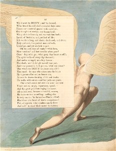 William Blake - Young's Night Thoughts, Page 25, Behold Him, When Past by; What Then Is Seen - Google Art Project