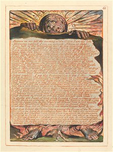 William Blake - Jerusalem, Plate 62, Repose on me.... - Google Art Project