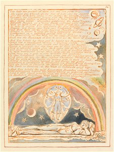 William Blake - Jerusalem, Plate 14, One hair nor particle of dust.... - Google Art Project