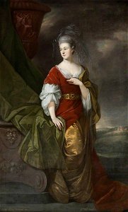 William Bell (1740-1804) - Susanna Robinson (1730–1783), Lady Delaval, as Venus, beside an Urn on a Pedestal, in a Landscape Setting - 1276760 - National Trust