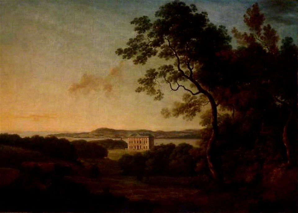 William Ashford (1746-1824) - Castle Ward, The Classical Front - 836175 - National Trust