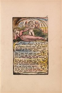 William Blake - Songs of Innocence and of Experience, Plate 47, The Angel (Bentley 41) - Google Art Project