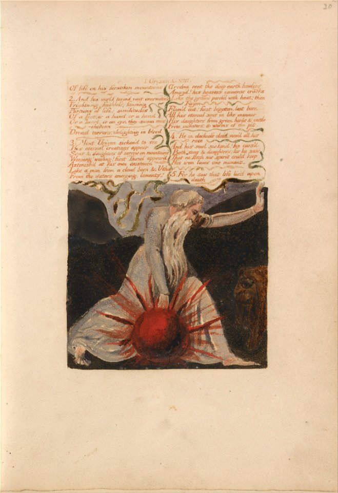 William Blake - The First Book of Urizen, Bentley Copy A - Google Art Project