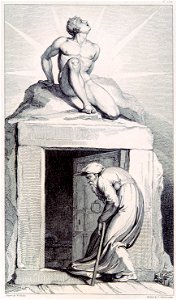 William Blake Death's Door engraved by Luigi Schiavonetti