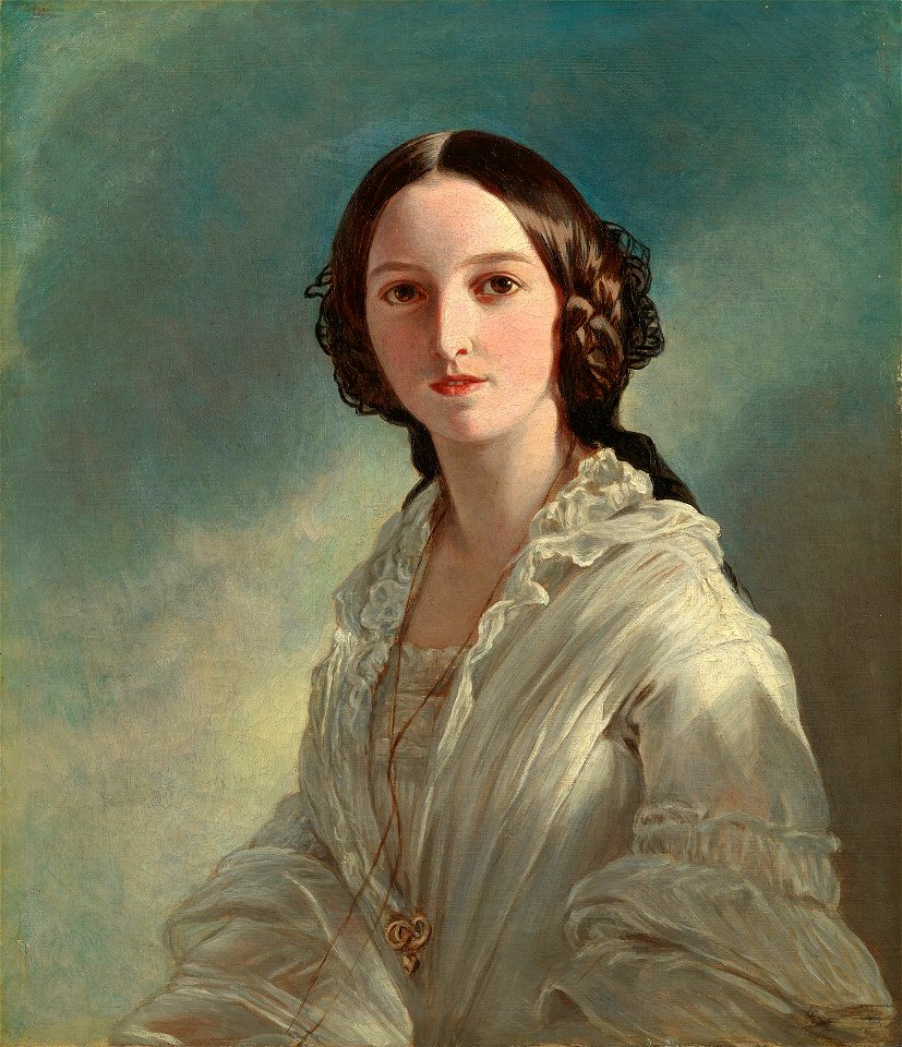 William Corden the Elder (1797-1867) - Princess Feodore of Hohenlohe-Langenburg (1839-1872) - RCIN 408933 - Royal Collection