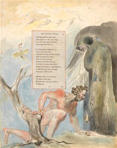 William Blake - The Poems of Thomas Gray, Design 5, Ode on the Spring. - Google Art Project