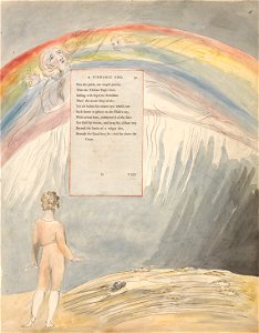 William Blake - The Poems of Thomas Gray, Design 51, The Progress of Poesy. - Google Art Project