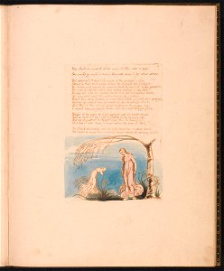 William Blake - The Book of Thel, Plate 4, Why should the mistress . . . . - Google Art Project (2376997). Free illustration for personal and commercial use.