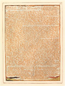 William Blake - Jerusalem, Plate 52, To the Deists.... - Google Art Project