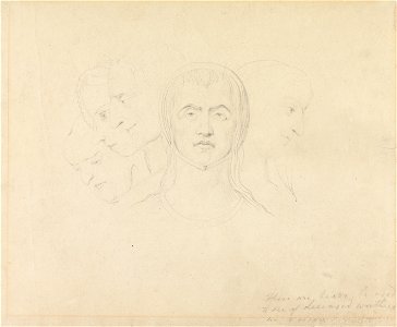 William Blake - Five Visionary Heads of Women - Google Art Project