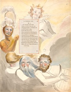 William Blake - The Poems of Thomas Gray, Design 63, The Bard. - Google Art Project