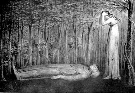 William Blake Tiriel dead before Hela