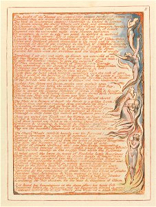 William Blake - Jerusalem, Plate 5, The banks of the Thames.... - Google Art Project