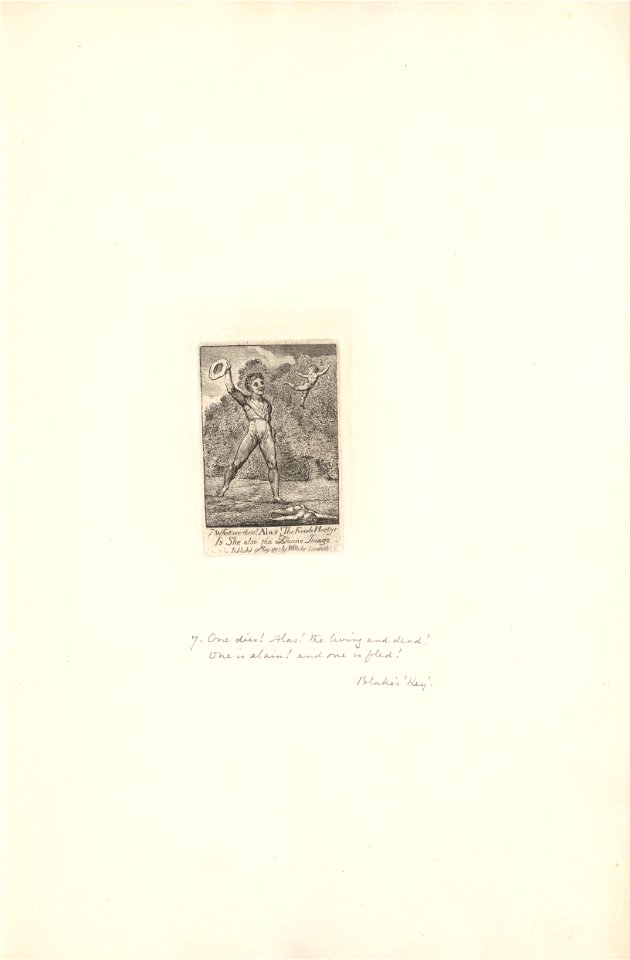 William Blake - For the Sexes- The Gates of Paradise, Plate 9, Alas! - Google Art Project