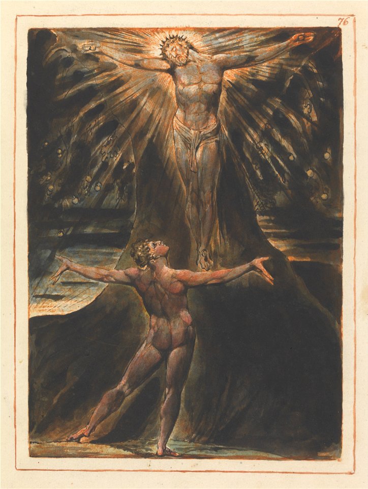 William Blake - Jerusalem, Plate 76 - Google Art Project
