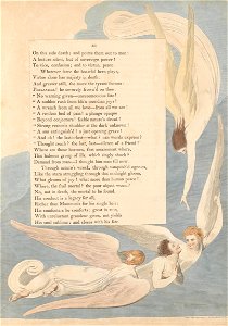 William Blake - Young's Night Thoughts, Page 41, One Radiant Mark; the Deathbed of the Just - Google Art Project