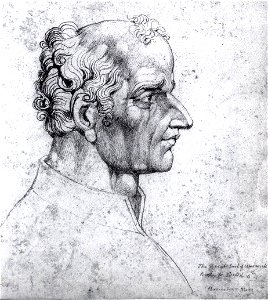 William Blake, Visionary Head of The Great Earl of Warwick Richard Neville