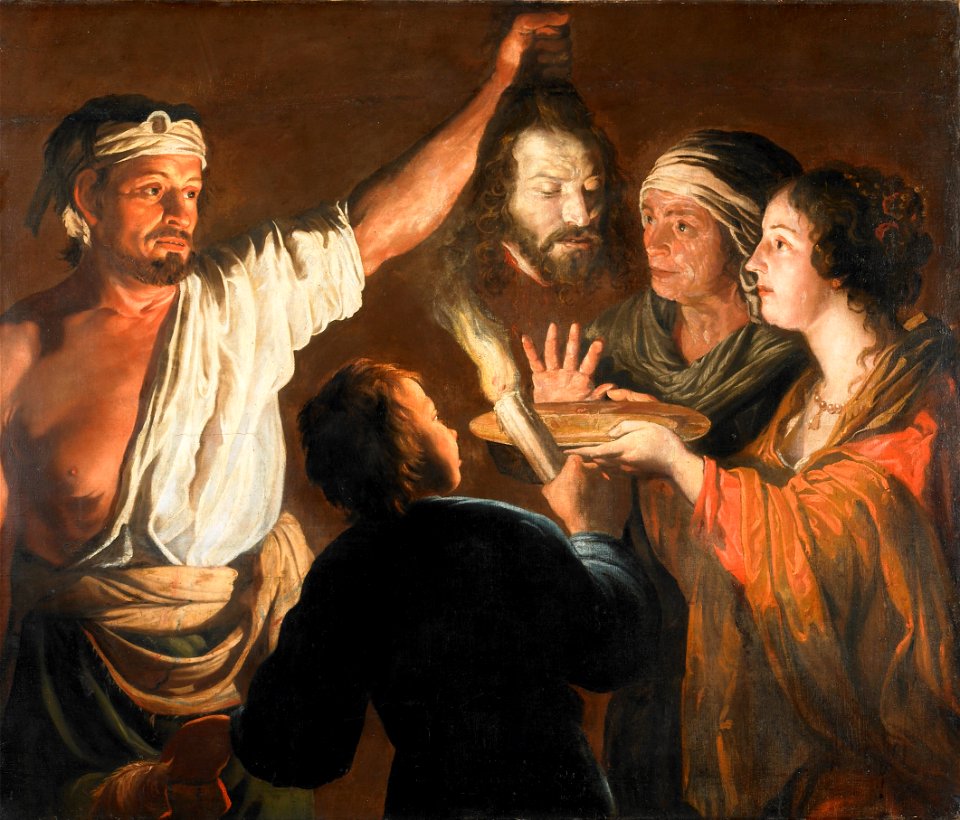 William Dobson - The Executioner with the Head of John the Baptist - Google Art Project