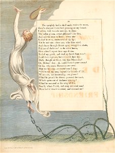 William Blake - Young's Night Thoughts, Page 16, Oft Bursts My Song beyond the Bounds of Life - Google Art Project