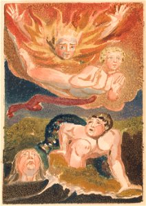 William Blake - The First Book of Urizen, Plate 22 (Bentley 24) - Google Art Project