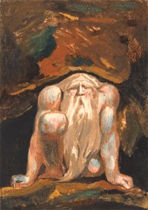 William Blake - The First Book of Urizen, Plate 8 (Bentley 9) - Google Art Project