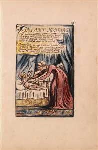 William Blake - Songs of Innocence and of Experience, Plate 39, Infant Sorrow (Bentley 48) - Google Art Project