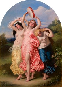 William Edward Frost (1810-77) - L'Allegro - RCIN 403747 - Royal Collection