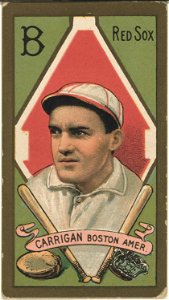 William Carrigan, Boston Red Sox, baseball card portrait LCCN2008677424