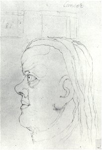 William Blake Head of Cancer c1820 165x114mm