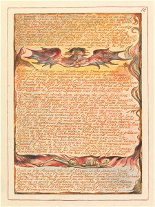 William Blake - Jerusalem, Plate 58, In beauty the Daughters of Albion.... - Google Art Project
