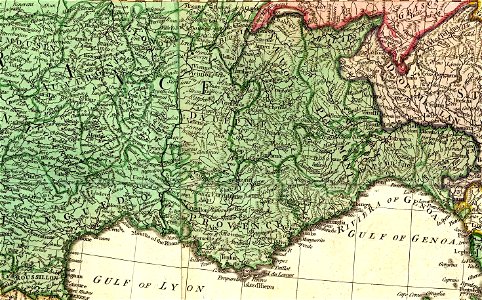 William Faden. Composite Mediterranean. 1785.L