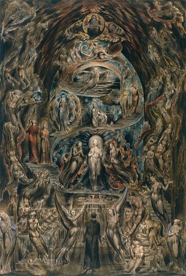 William Blake Epitome of James Hervey’s ‘Meditations among the Tombs 1820-25