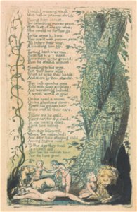 William Blake - Songs of Innocence and of Experience, Plate 22, The Little Girl Found (Bentley 36) - Google Art Project