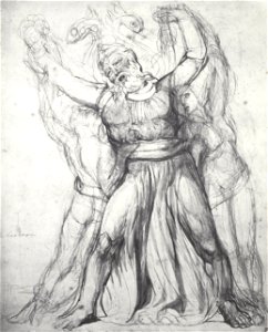 William Blake Laocoon c1818 533x438mm