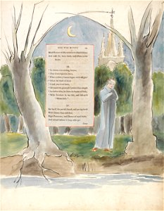 William Blake - The Poems of Thomas Gray, Design 97, Ode for Music. - Google Art Project