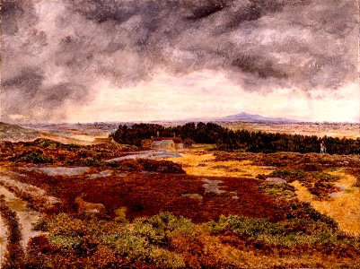 William Davis - View from Bidston Hill - Google Art Project. Free illustration for personal and commercial use.