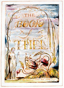 William Blake - The Book of Thel (frontispiece) - Google Art Project. Free illustration for personal and commercial use.