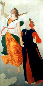 William Dyce - Dante and Beatrice