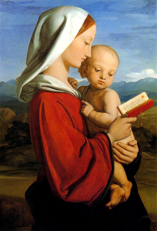 William Dyce - The Virgin and Child - WGA07374