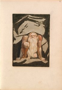 William Blake - The First Book of Urizen, Plate 23 (Bentley 9) - Google Art Project. Free illustration for personal and commercial use.