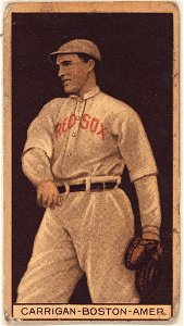 William Carrigan, Boston Red Sox, baseball card portrait LCCN2008678010