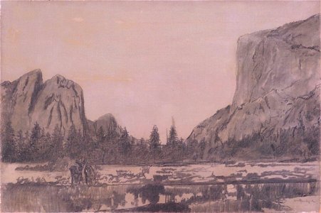 William Bradford - Yosemite (c.1878)