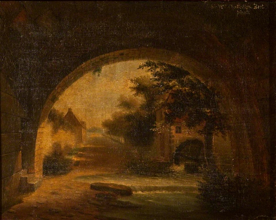 William Chatterton (1794-1855) - Landscape Seen through an Arch - 343234 - National Trust