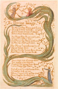 William Blake - Songs of Innocence, Plate 12, The Divine Image (Bentley 18) - Google Art Project