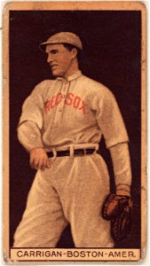 William Carrigan, Boston Red Sox, baseball card portrait LCCN2008678010